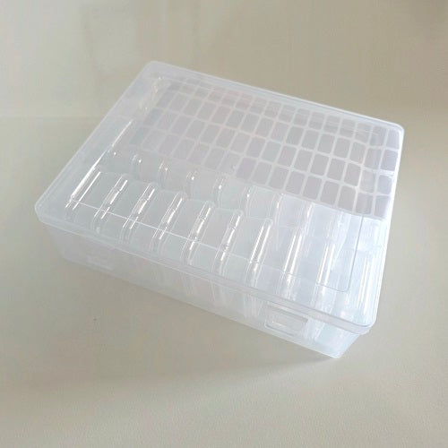 Steinchen-Box mit 30 flachen Aufbewarungsdosen