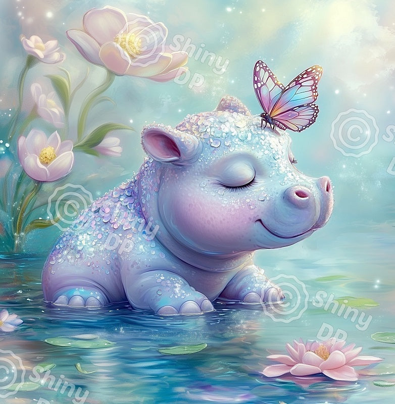 Cover Minder (Magnet) Nilpferd Odilia