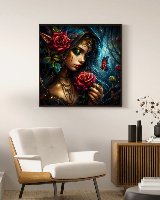 Dark Fairy Rose