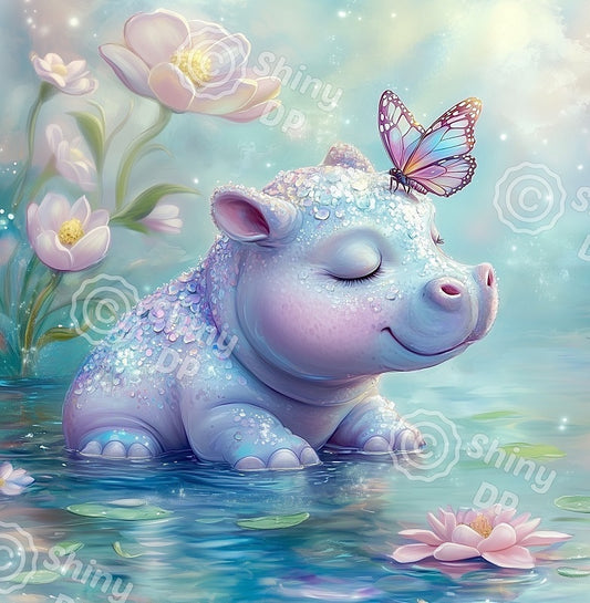 Cover Minder (Magnet) Nilpferd Odilia