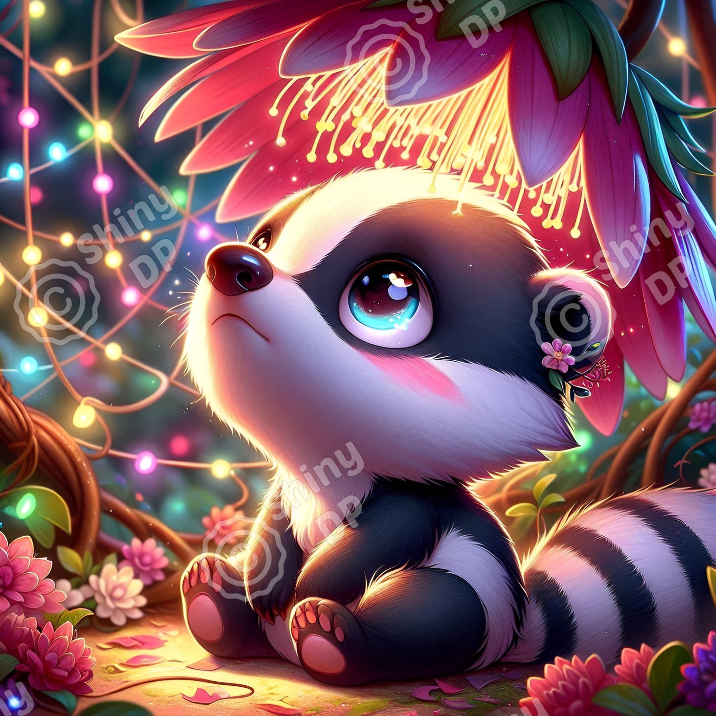 Cover Minder (Magnet) Dreamy Skunk