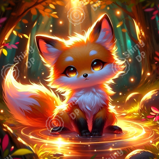 Cover Minder (Magnet) Fuchs im Herbstlicht