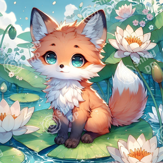 Cover Minder (Magnet) Petal Dust Fox